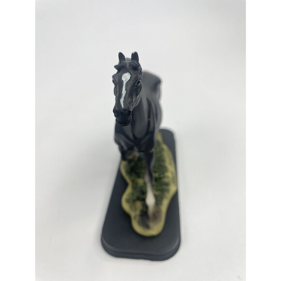 Black Stallion Southwest Reflection Collection Sculptured Resin Horse Figurine - Picture 4 of 9
